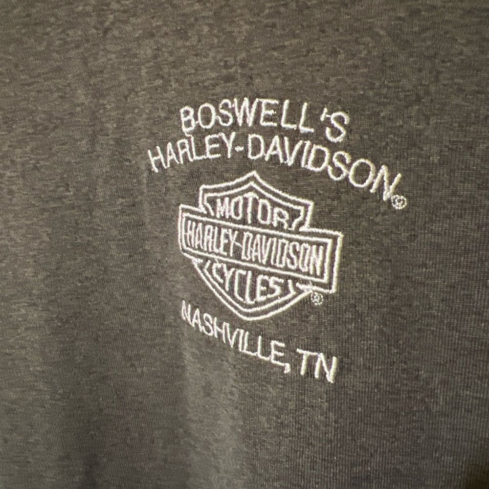 Harley-Davidson Black Polo with Nashville Logo Size XL